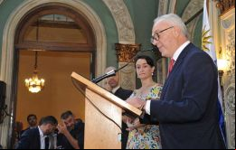 Lubetkin describió la política exterior de Uruguay bajo la presidencia de Orsi