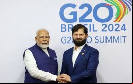 Boric concluirá su misión el 4 de abril en Bangalore