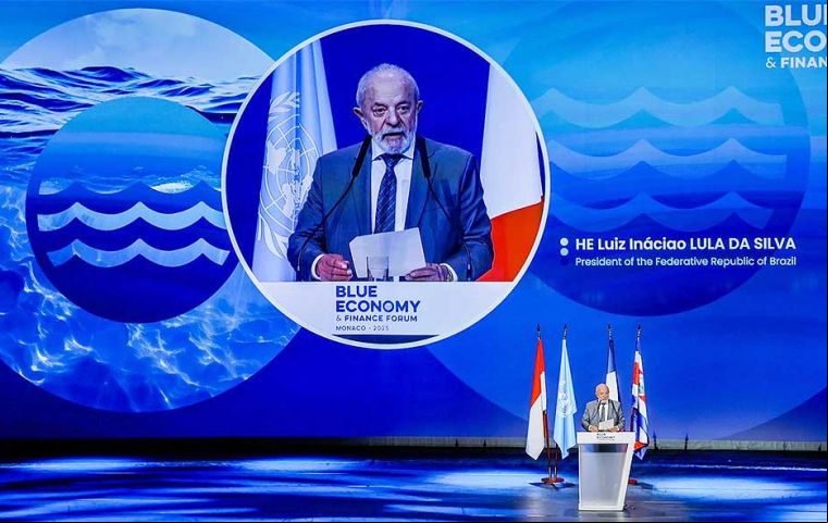 Si fuera un país, el océano ocuparía el quinto lugar entre las mayores economías del mundo, señaló Lula