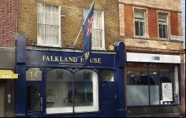 Las oficinas del gobierno de las Falklands en Londres