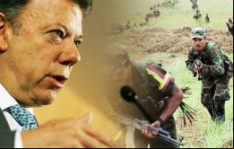  El 90% de las FARC sigue en el proceso de paz. Hay que seguirles cumpliendo. A los desertores hay que reprimirlos con toda contundencia, sostuvo Santos